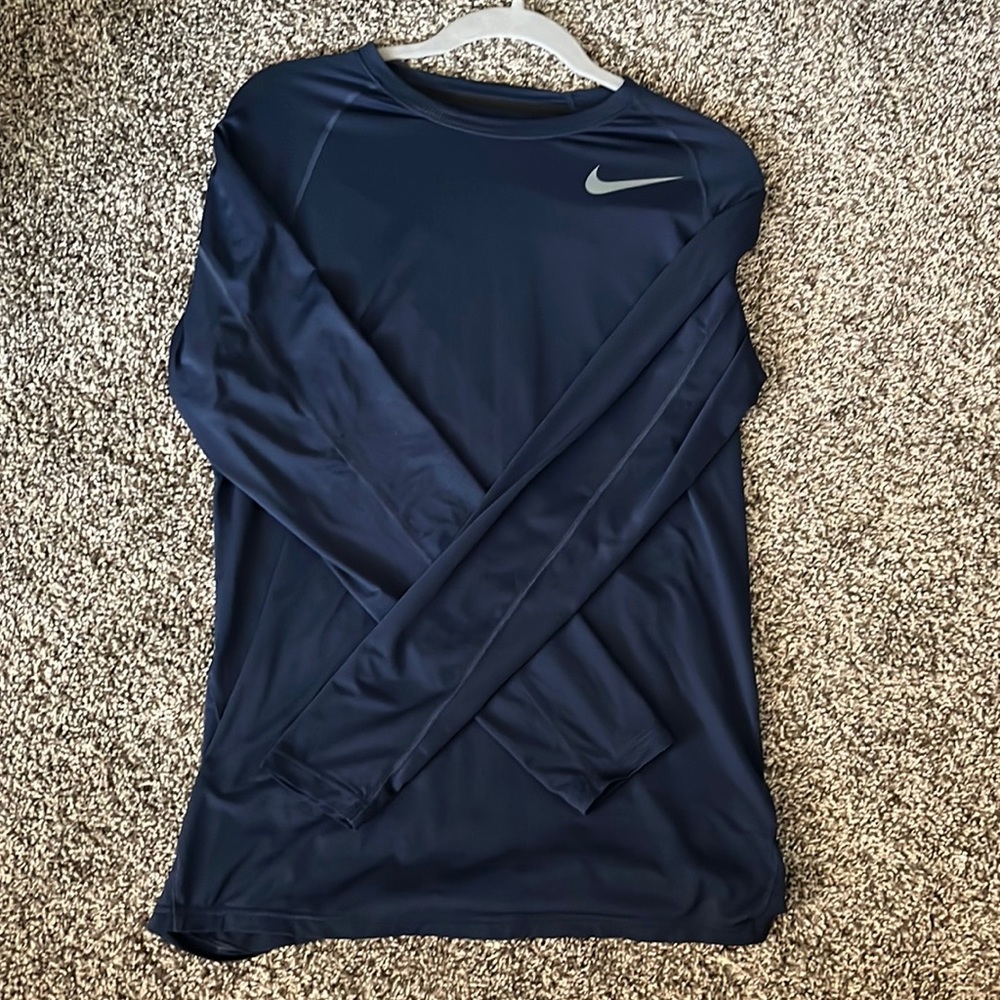 Navy blue Nike long sleeve